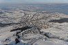 Luftaufnahme Kanton Zug/Rotkreuz/Rotkreuz im Schnee - Foto Rotkreuz ZG 6040 DxO